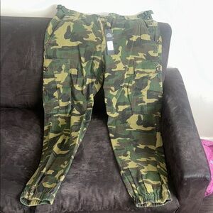 Fashion Nova Camouflage Cargo Jeans